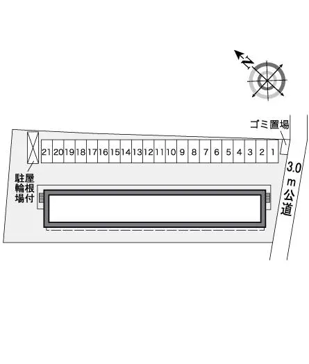 ★手数料０円★さいたま市西区西遊馬　月極駐車場（LP）